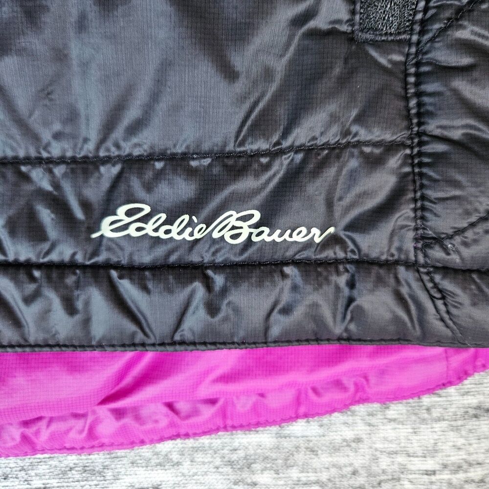 Eddie Bauer First Ascent Jacket Women L PrimaLoft Pertex Quantum Reversible Hood - Picture 12 of 12